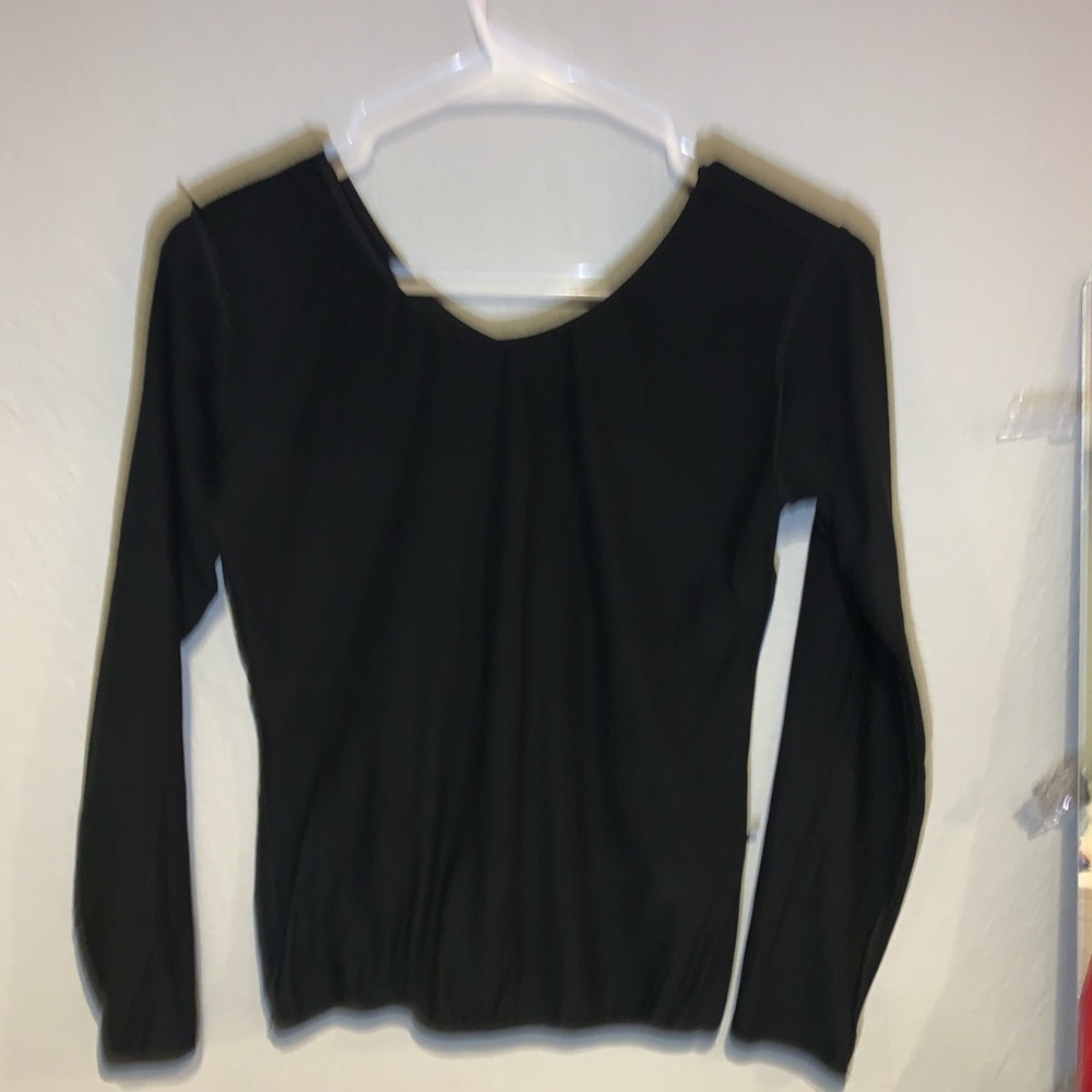 Plain black long sleeve!
